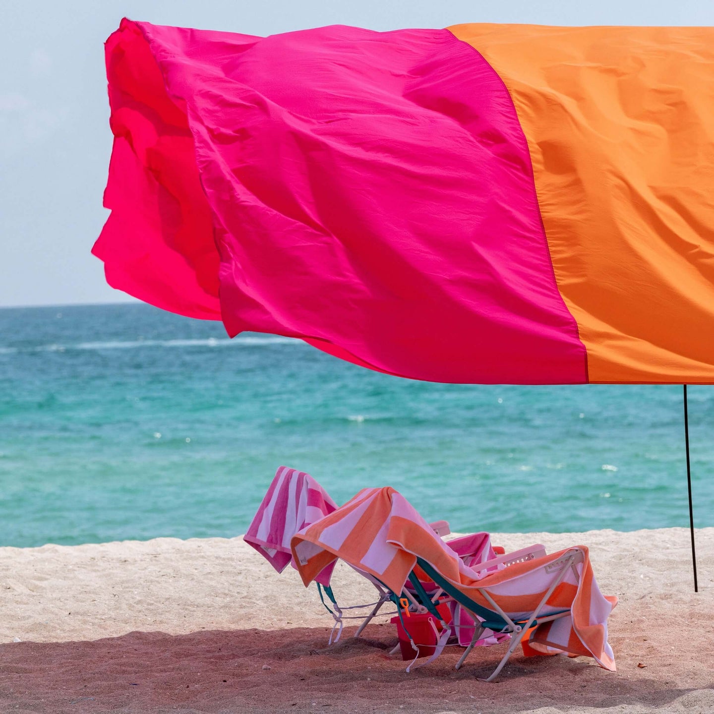 Shibumi Shade Classic with Quiet Canopy (Pink & Orange)