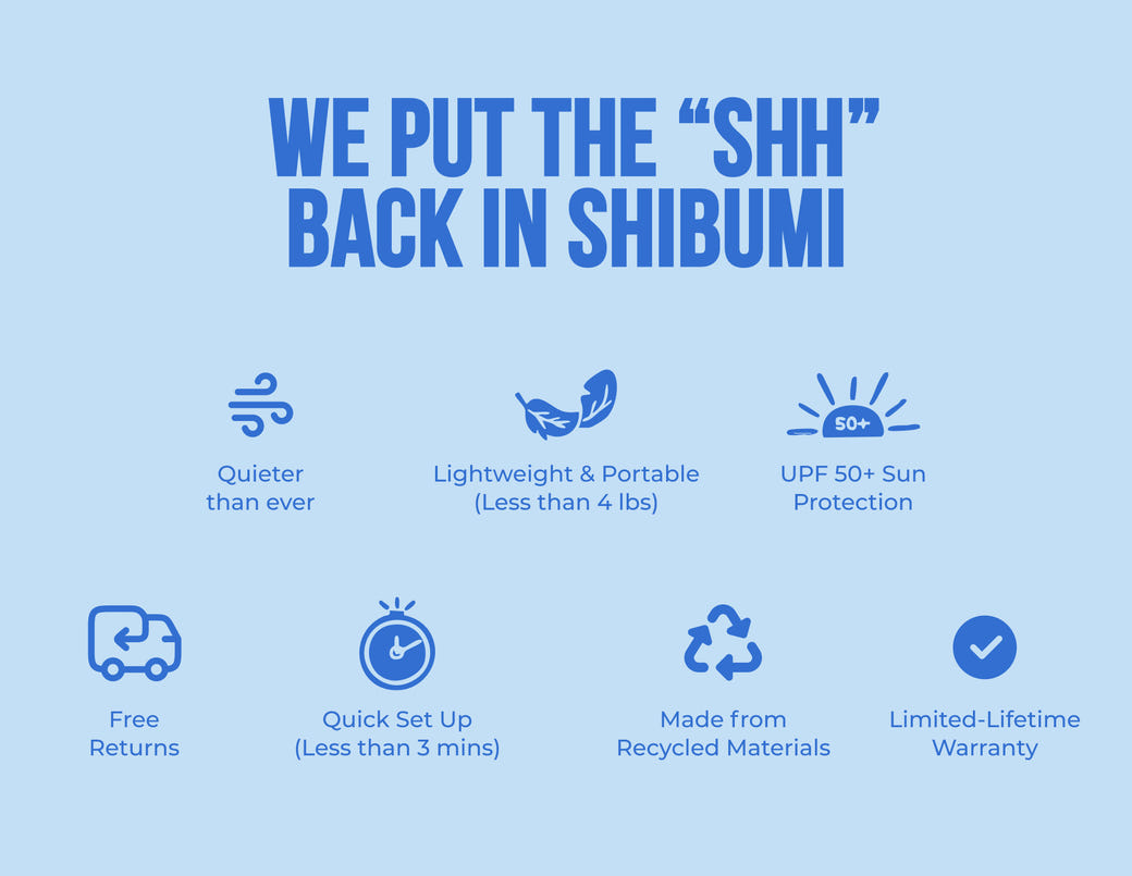 Shibumi Shade with Wind Assist