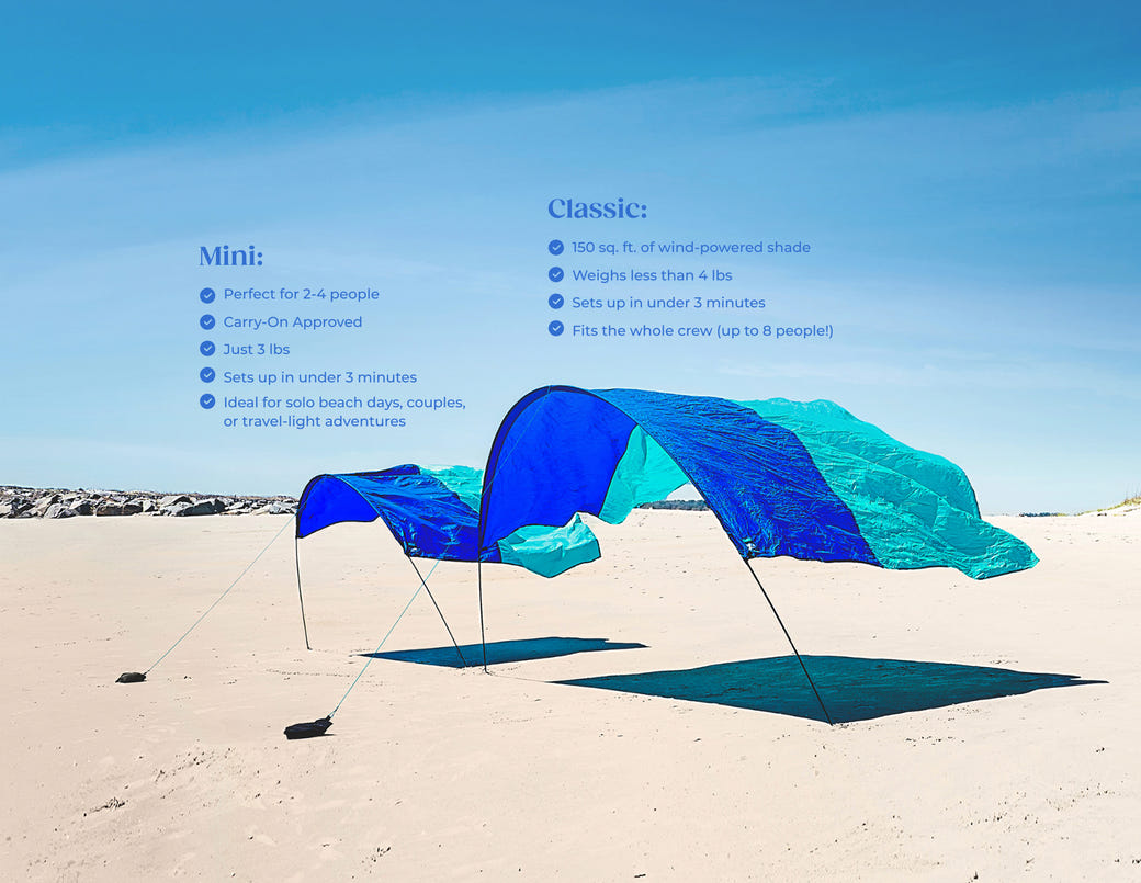 Shibumi Shade with Wind Assist
