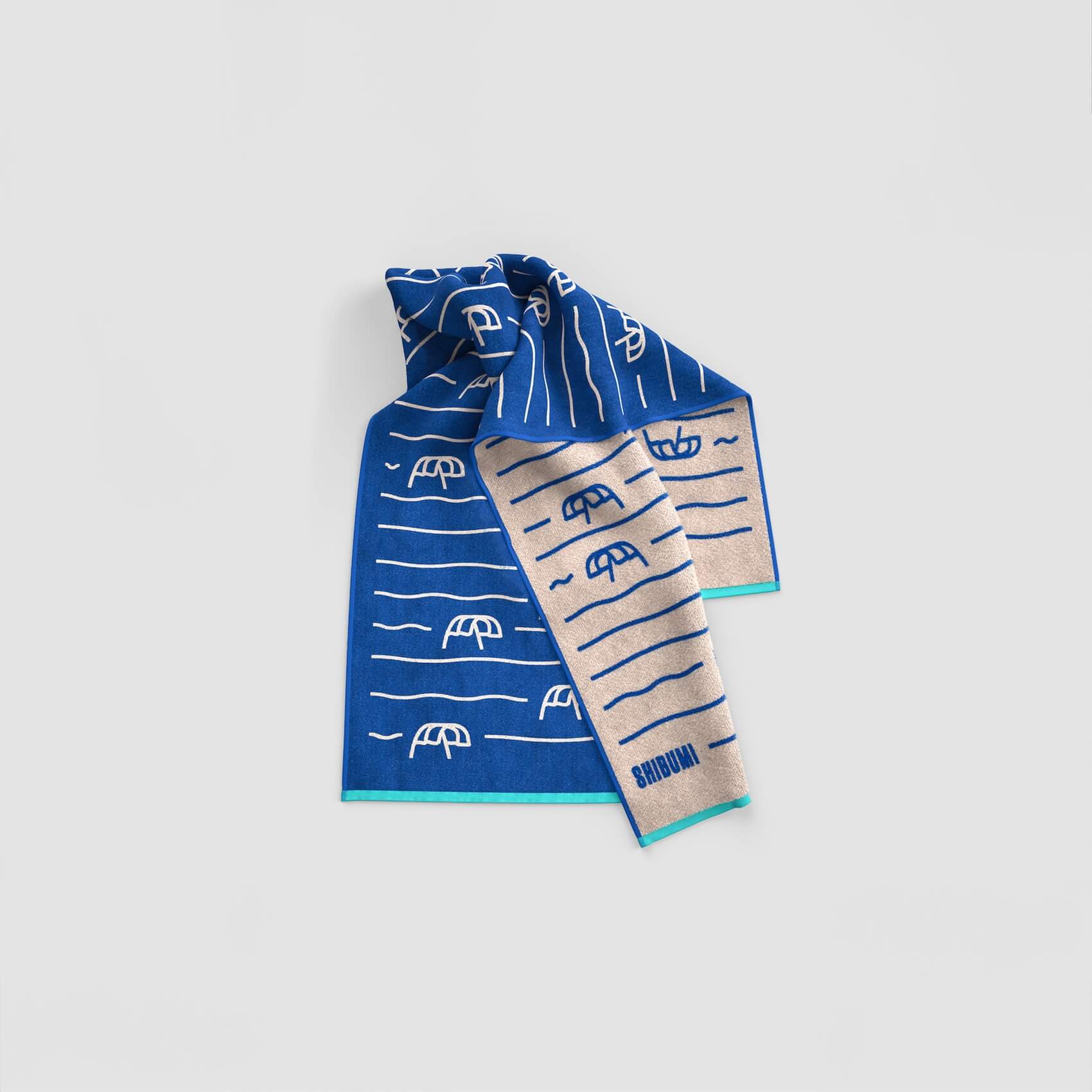 Shibumi Luxe Beach Towel - Relax on Repeat – Shibumi Shade