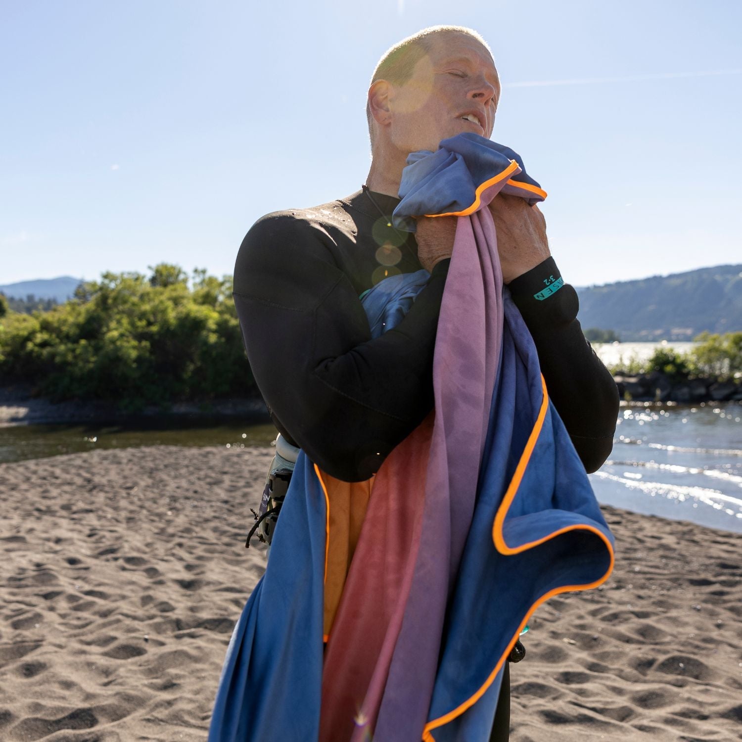 Tech Towel Tote - Shibumi Fade – Shibumi Shade