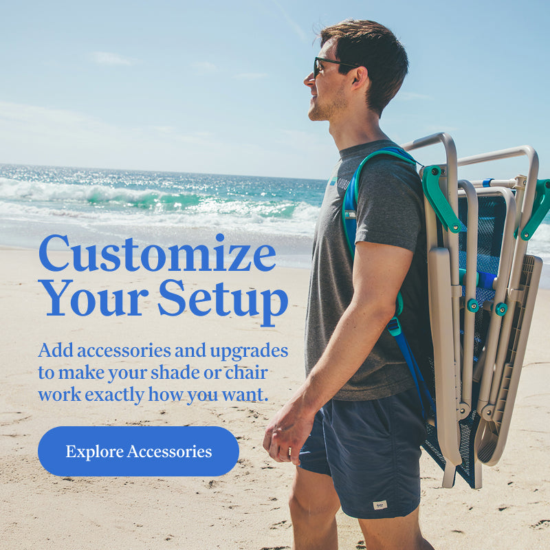 customize your setup. add accessories and upgrades to make your shade or chair work exactly how you want. explore our accessories